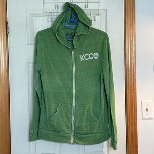 Women’s Green “The Chive” KCCO Zip-Up Hoodie